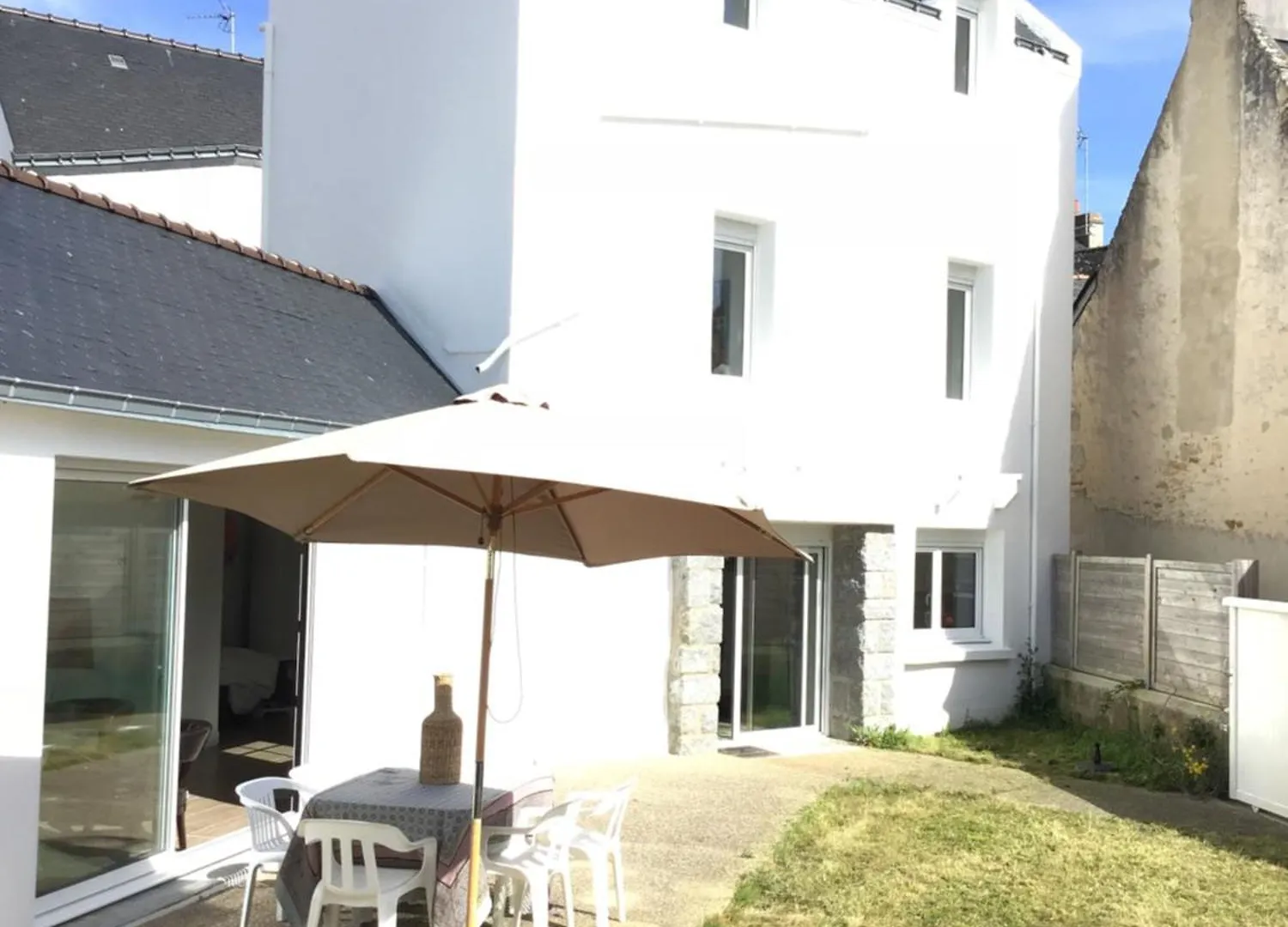 Maison Plein Centre Ville, Jardin Clos, 500M Plage Quiberon França